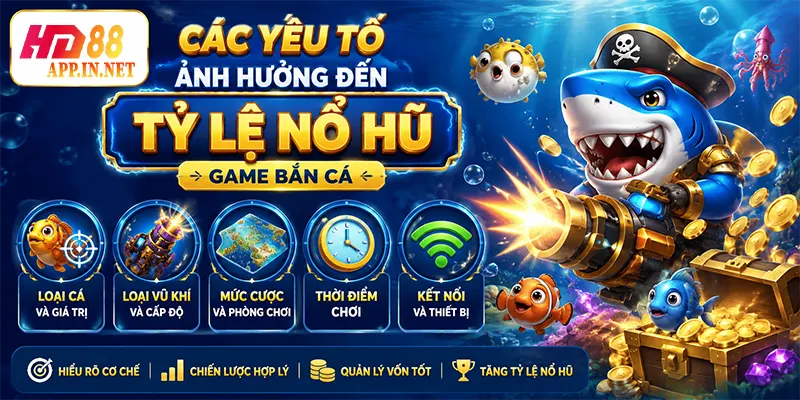 Các yếu tố ảnh hưởng đến tỷ lệ nổ hũ