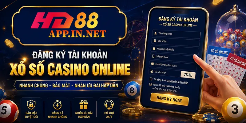 Đăng Ký Tài Khoản Xổ Số Casino Online