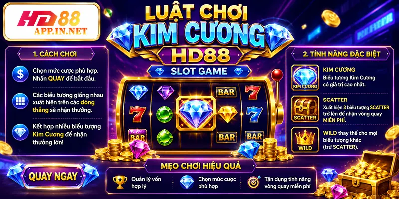 Luật chơi Kim Cương HD88